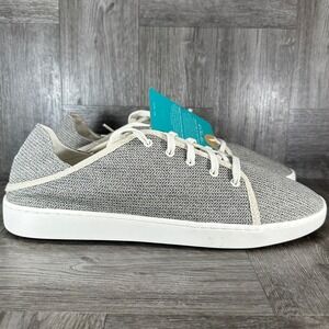 Olukai Pehuea Li Sneakers Women 10 Gray Mesh Breathable Casual NEW 20379-20WS